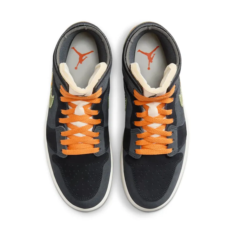 Air Jordan 1 Mid SE Craft “Anthracite Light Olive” (FD6817-003)