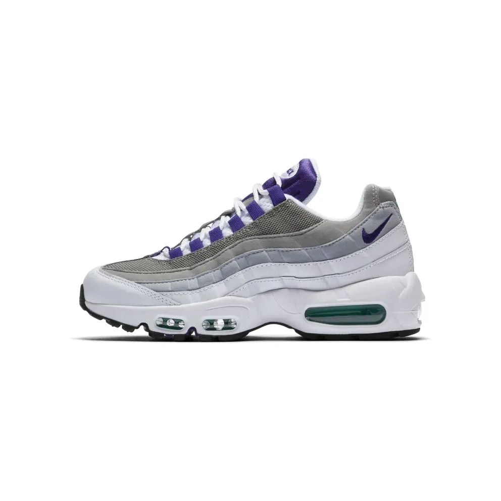 Nike Air Max 95 Grape 2018 (W) White/Court Purple-Emerald Green (307960-109)