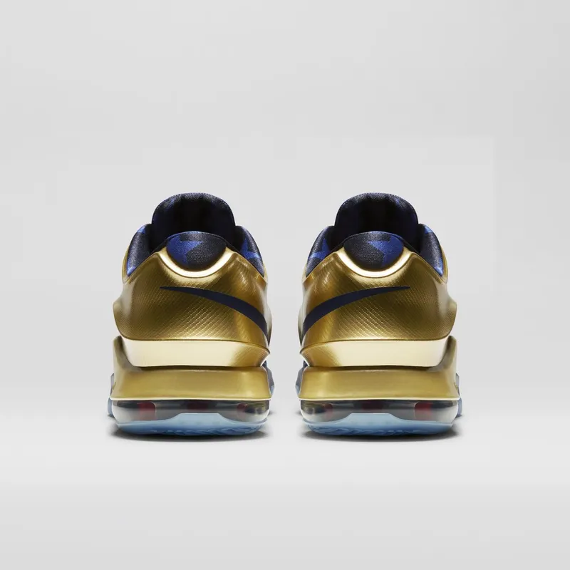 Nike KD 7 Gold Medal Midnight Navy/Metallic Gold-Bright Crimson (706858-476)