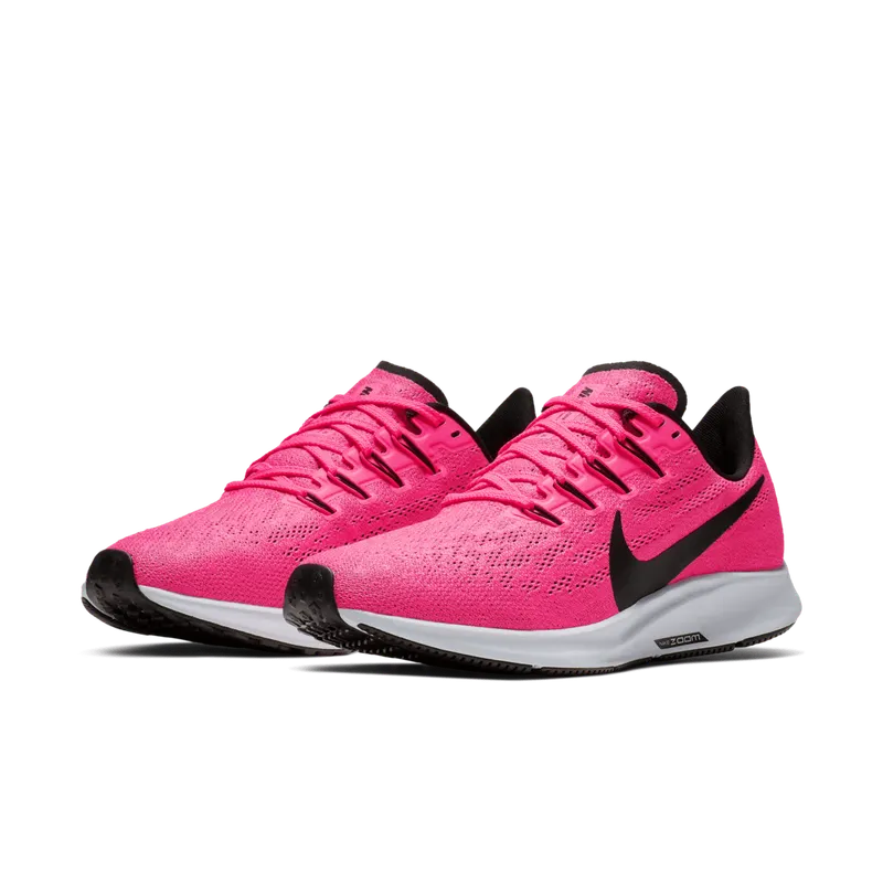 Nike Air Zoom Pegasus 36 Hyper Pink Black (W) Hyper Pink/Black-Half Blue (AQ2210-600)