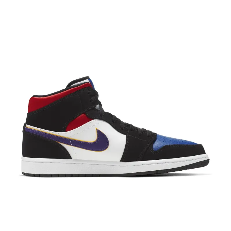 Air Jordan Nike AJ I 1 Mid ‘Lakers Top 3’ (2019) (852542-005)