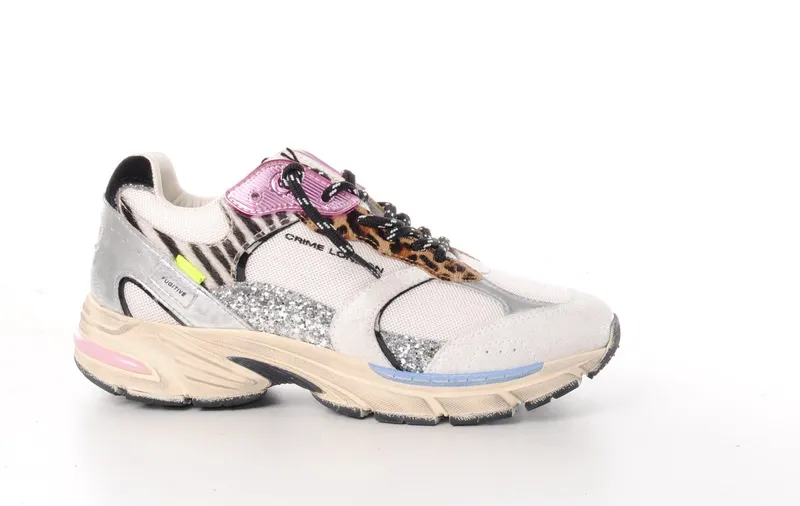 Crime London Crime sneaker wit (017544)