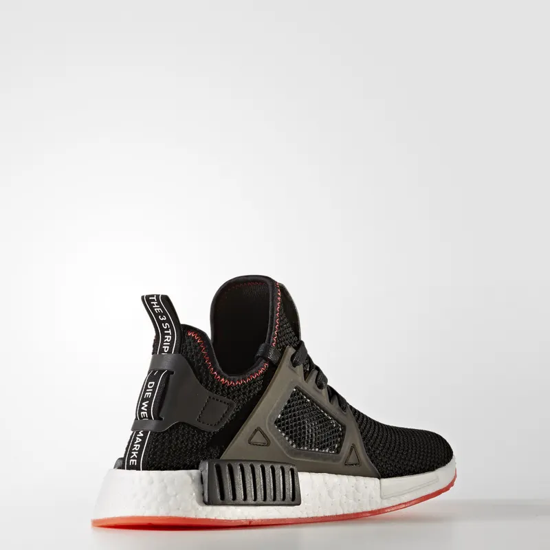 adidas NMD XR1 Black Contrast Stitch Core Black/Core Black/Solar Red (BY9924)
