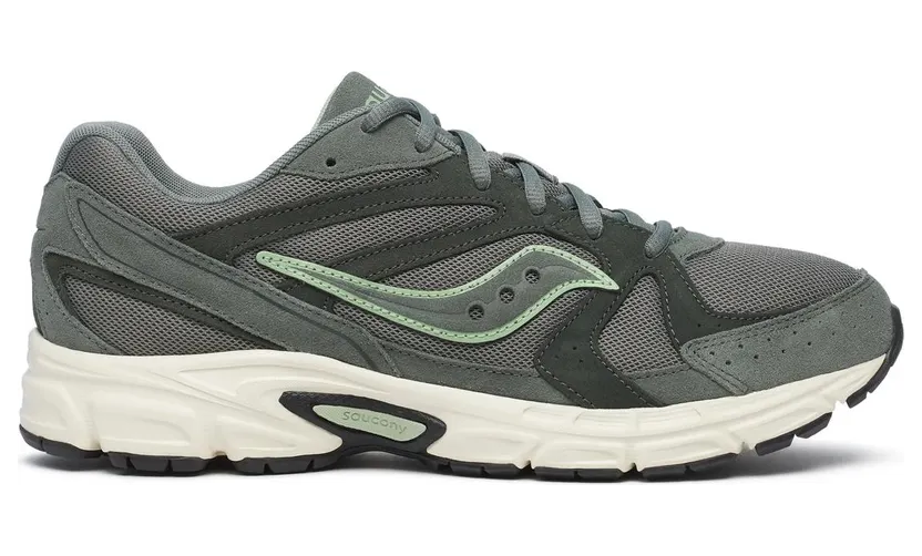 Saucony Ride Millennium Suede Olive Off White (S70856-3)
