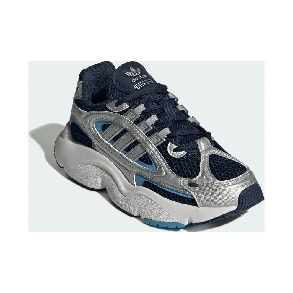 Adidas OZMILLEN Juniors Shoes Night Indigo / Silver Metallic / Light Blue (IG4274)
