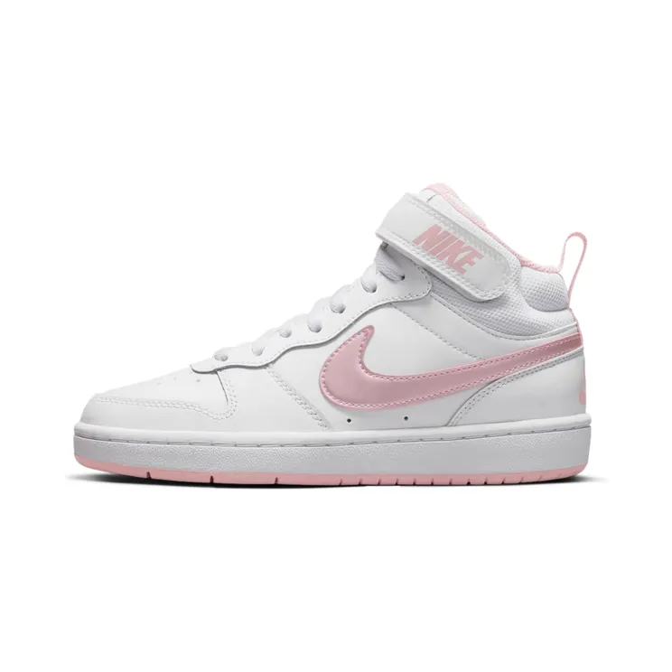 Nike Court Borough Mid 2 “White / Pink Glaze” (CD7782-105)