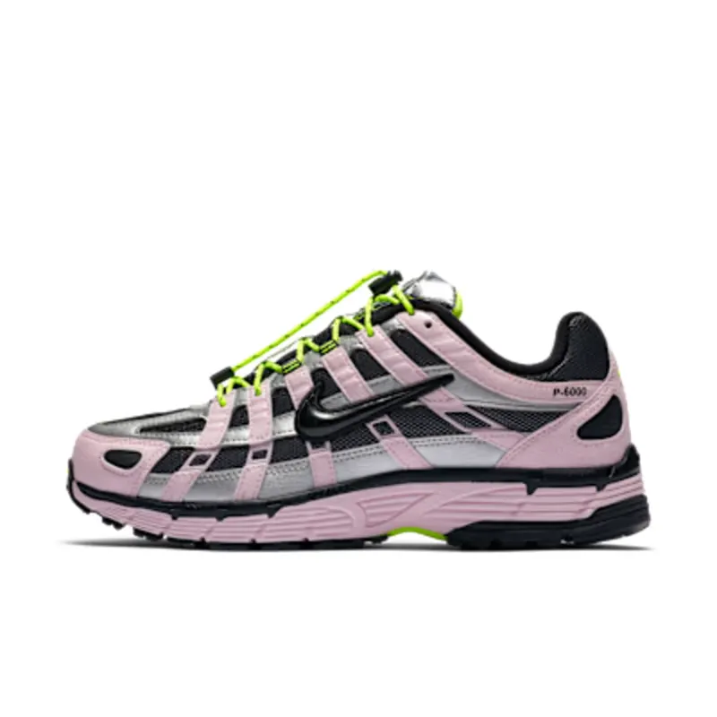 Nike P-6000 “Pink Foam / Metallic Silver / Volt / Black” (CN0177-600)
