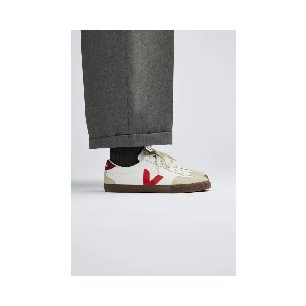 Veja Volley O.T. Leather “White/Red / Sand” (VO2003533)