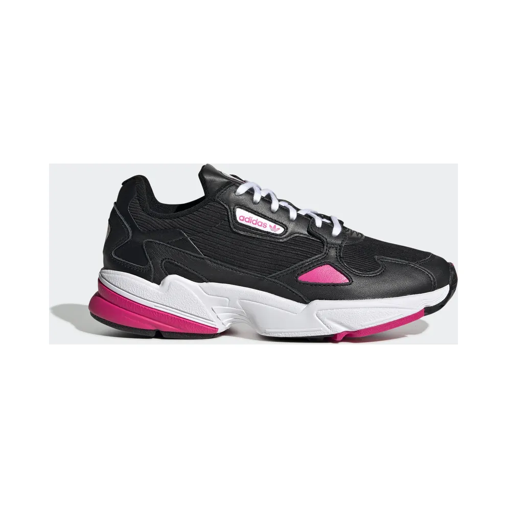 adidas Falcon Schuh Core Black / Shock Pink / Cloud White (EE5123)