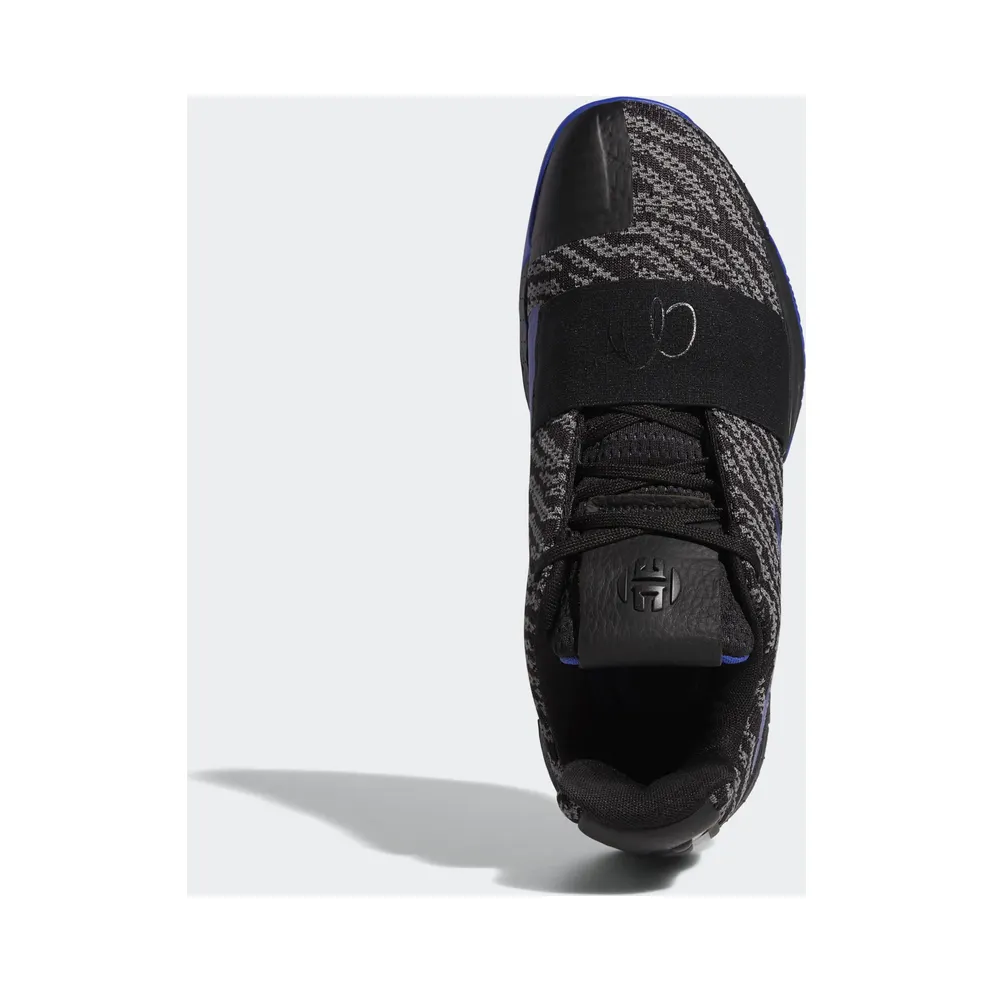 adidas Harden Vol. 3 Core Black Active Blue Core Black/Active Blue/Solid Grey (G26811)