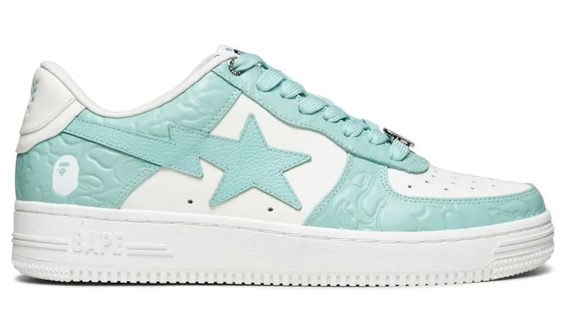 A Bathing Ape Bape Sta #4 Linecamo White Sax (1K30-191-304-SAX)