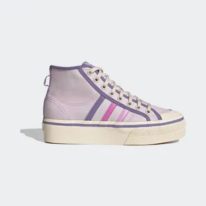 adidas Nizza Platform Mid Almost Pink / Pulse Lilac / Wonder White (GX4608)