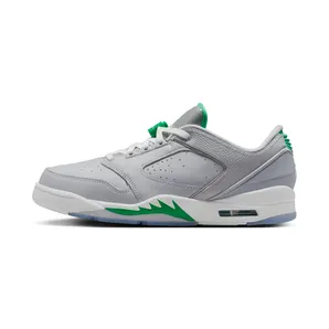 Air Jordan Sixty Plus Low “Wolf Grey / Lucky Green / White” (IH2047-001)