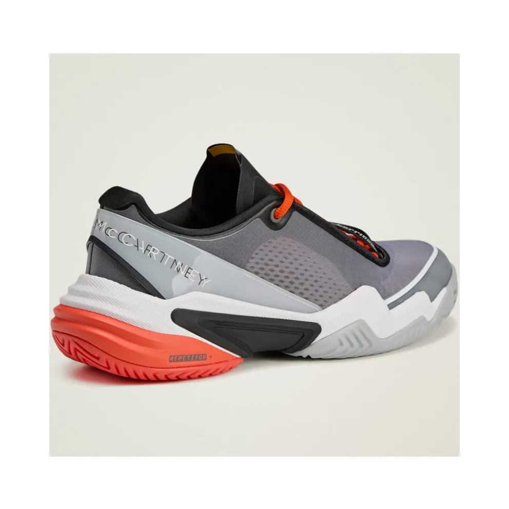 adidas Barricade by Stella McCartney White Charcoal Collegiate Orange (JR3285)
