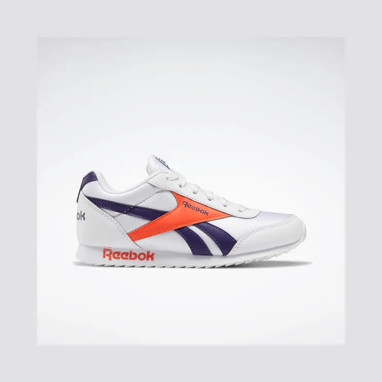 Reebok Royal Classic Jogger 2.0 Schoenen White / Mystic Orchid / Vivid Orange