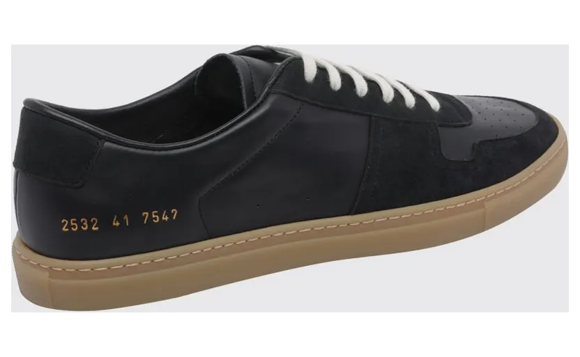 Common projects Leather BBall Sneakers Black (25327547) (2)