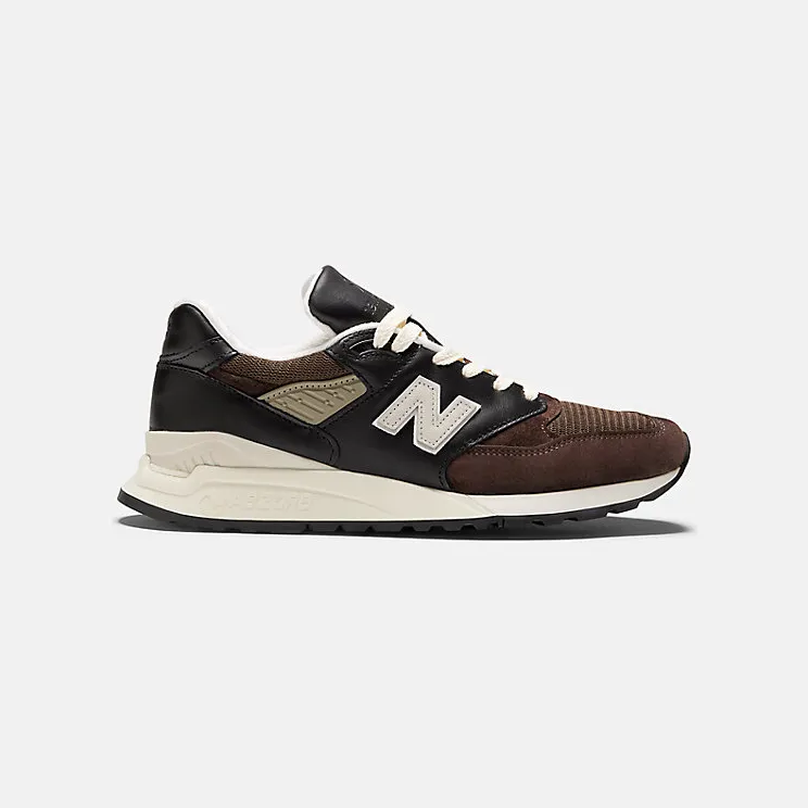New Balance 998 “Made in USA – Brown / Black” (U998RE)