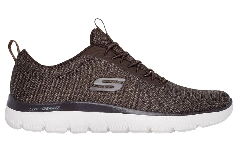 Skechers Summits – Sorenz Sneaker Bruin/Zwart