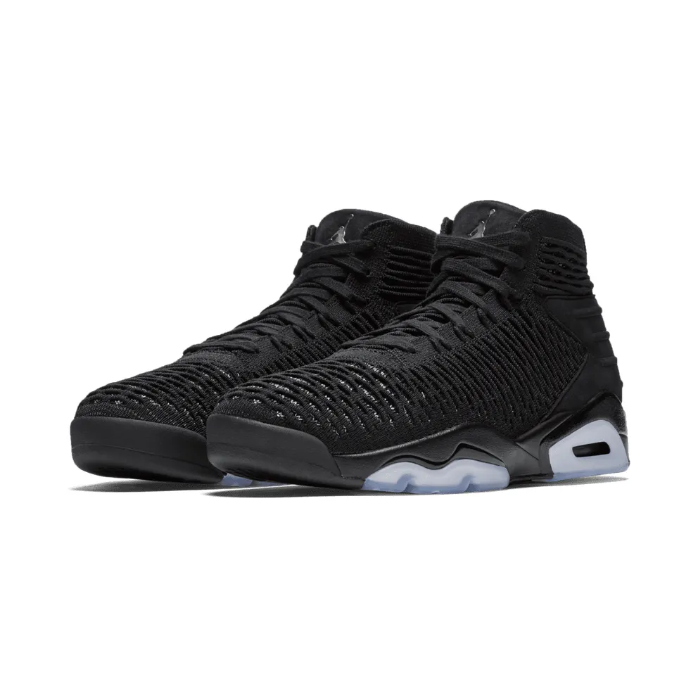Jordan Flyknit Elevation 23 Black Black/Black-Metallic Silver (AJ8207-010)