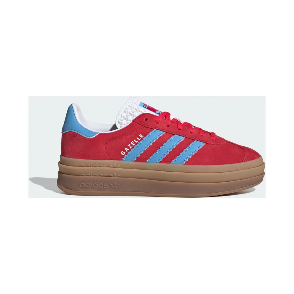 adidas Gazelle Bold Schuh Active Pink / Semi Blue Burst / Cloud White (IE0421)