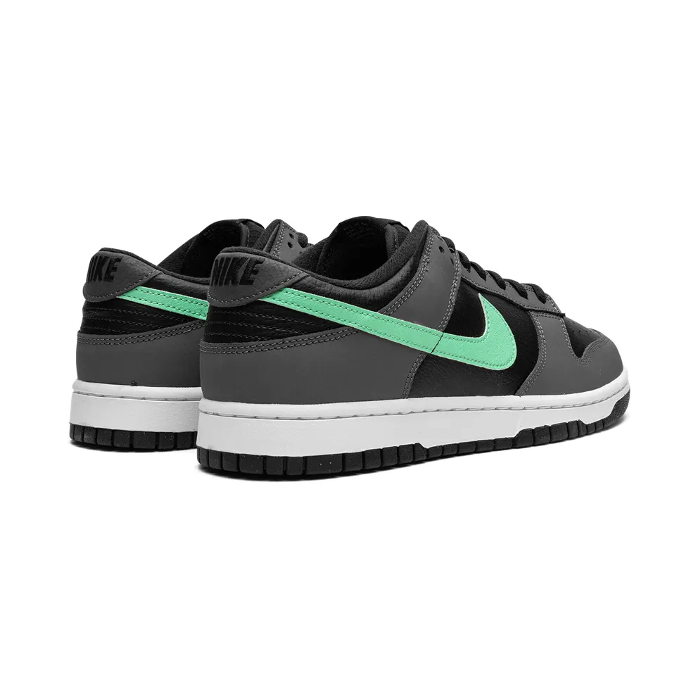Nike Dunk Low Retro “Black / Green Glow” (FB3359-001)