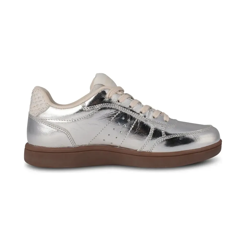 Woden Bjork Leather Silver (WL598 039)