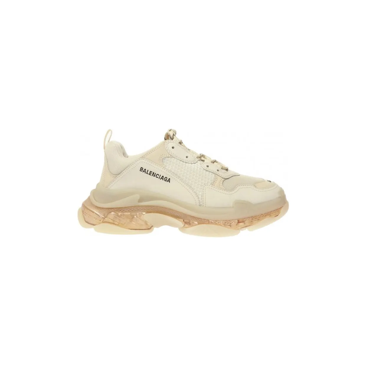 Balenciaga Triple S Clear Sole Beige