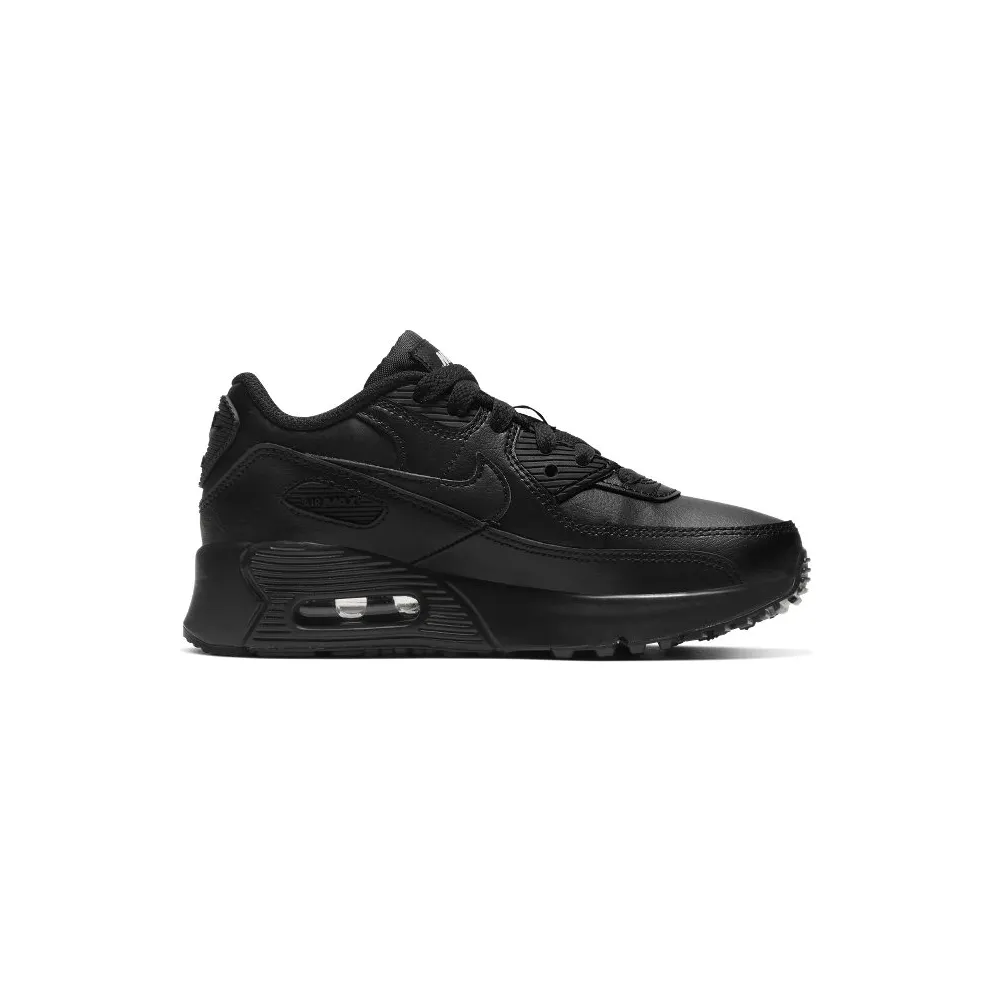Nike Air Max 90 Black (PS) Black/Black/White (CD6867-001)