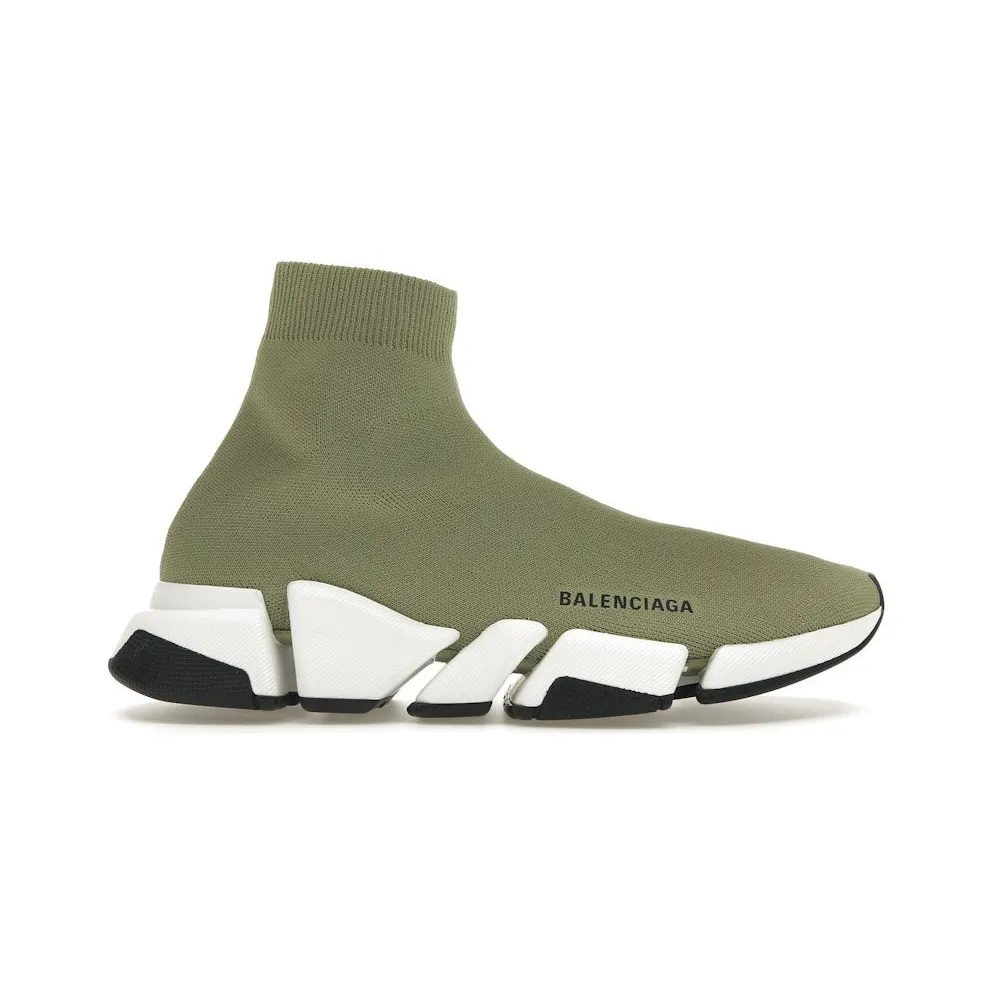 Balenciaga Speed 2.0 Recycled Knit Green (617239W2DB23491)