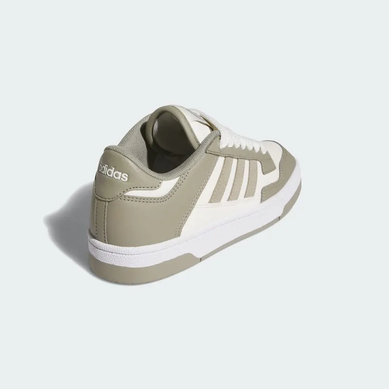 Adidas Rapid Court Low Silver Pebble / Cloud White / Cloud White (JR0165)