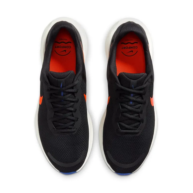 Nike REVOLUTION 7 “BLACK ASTRONOMY BLUE SAIL HYPER CRIMSON” (FB2207-008)