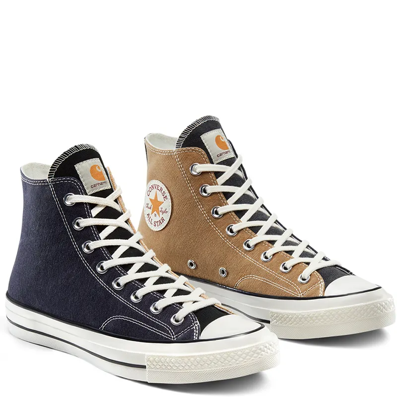 Converse Chuck Taylor All-Star 70s Renew Hi Carhartt WIP Brown/Black-Navy (168156C)