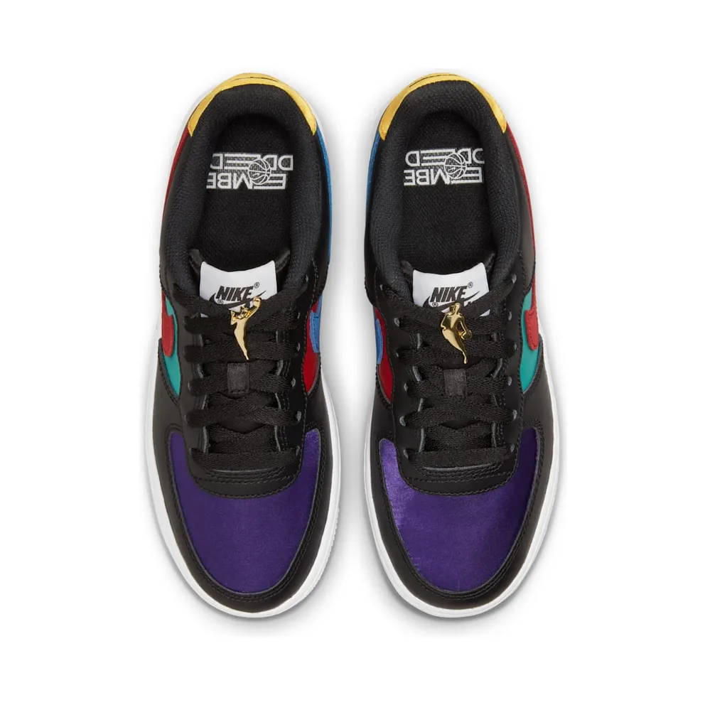 Nike Air Force 1 LV8 EMB Older Kids’ Black (DN4178-001)