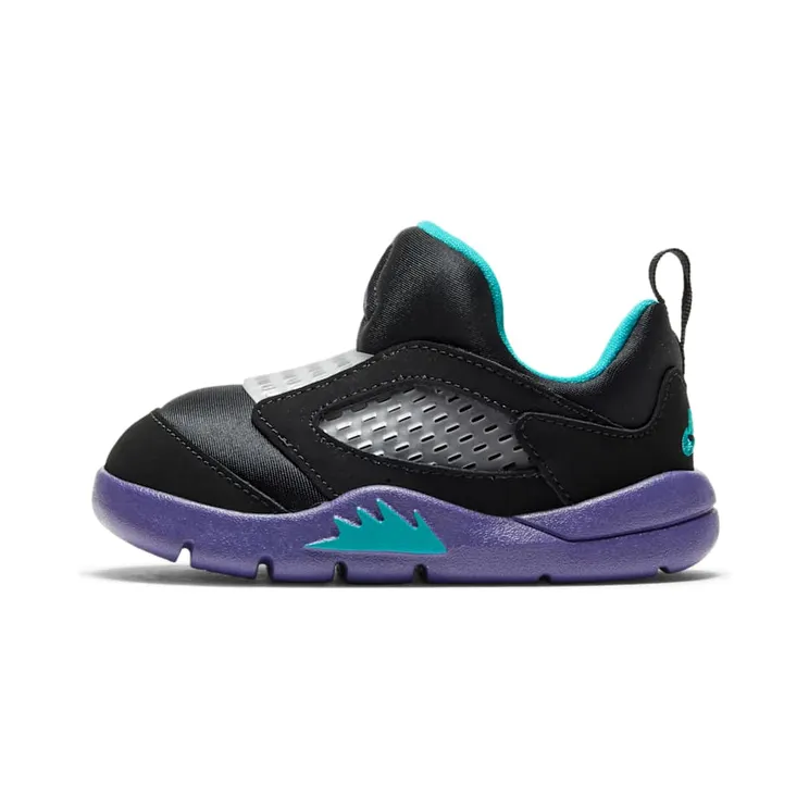 Jordan 5 Retro Little Flex “Black / Grape Ice / New Emerald” (CK1228-007)