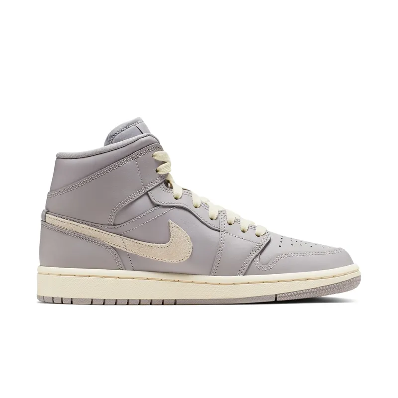 Jordan 1 Mid Atmosphere Grey Pale Ivory (W) Atmosphere Grey/Pale Ivory (CD7240-002)