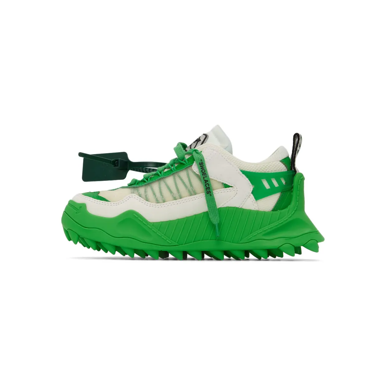 Off-White Off-White & Green Odsy 1000 Sneakers (OWIA180S22FAB0010155) (3)