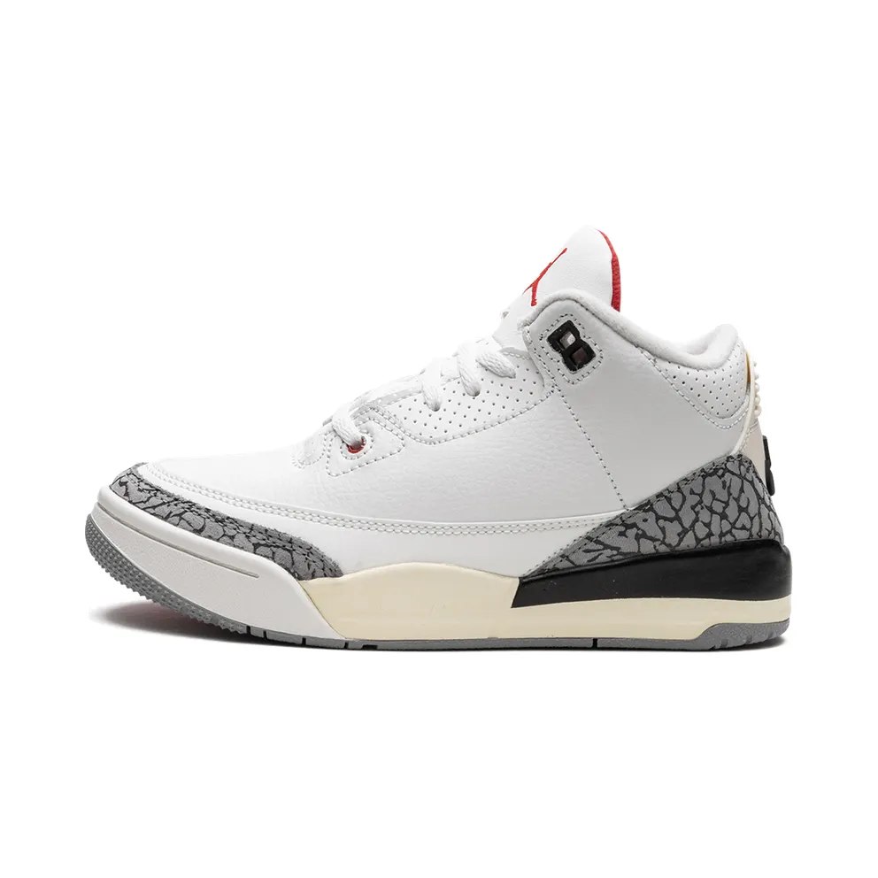 Air Jordan 3 PS “White Cement Reimagined 2023” (DM0966-100)