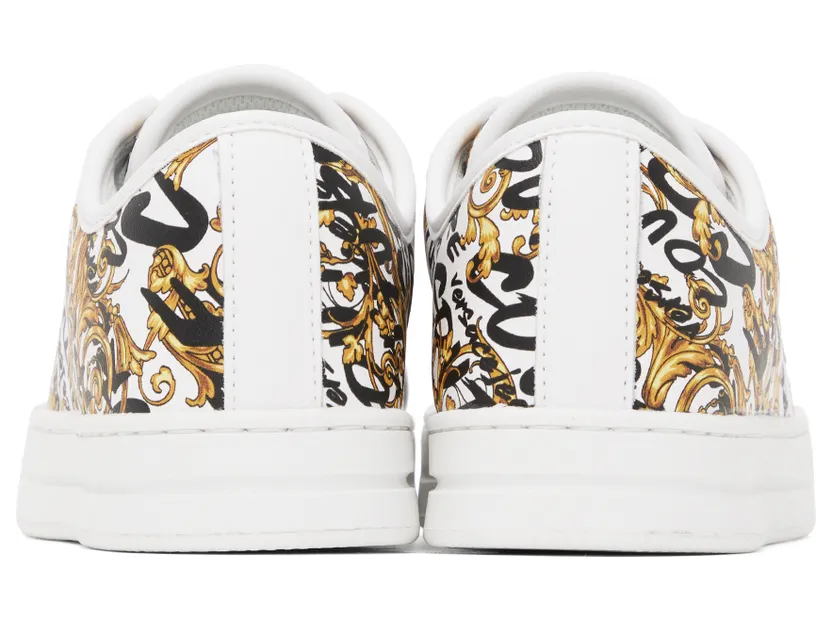 Versace Jeans Couture White Court 88 Sneakers (E73VA3SK2EZP150) (2)