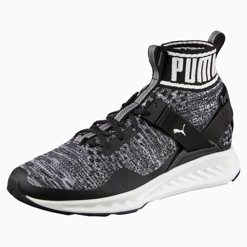 Puma Ignite EvoKnit Black/Quiet Shade-White (189697-01)