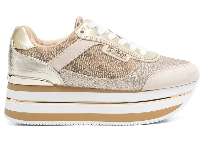 GUESS USA Hansini sneakers – Beige (FL5HNSFAL12)