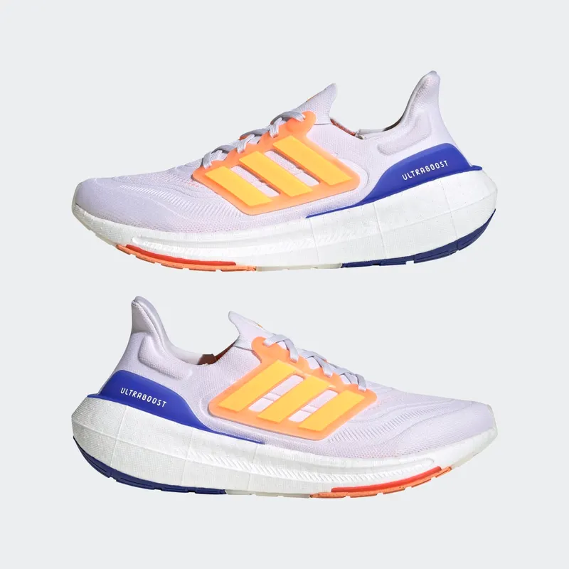 adidas Ultra Boost Light Cloud White Solar Gold Lucid Blue (HQ6352)