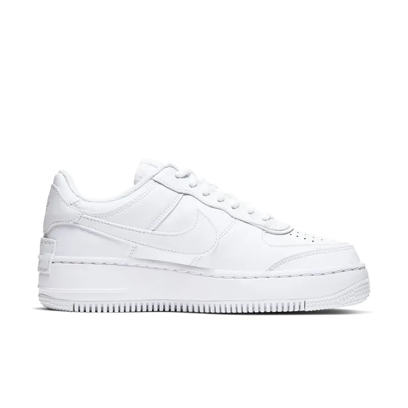 Nike Air Force 1 Shadow Triple White (W) White/White-White (CI0919-100)