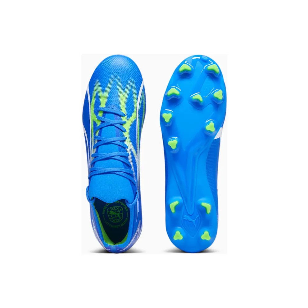 Puma Ultra Match FG/AG Ultra Blue White Pro Green (107347-03)