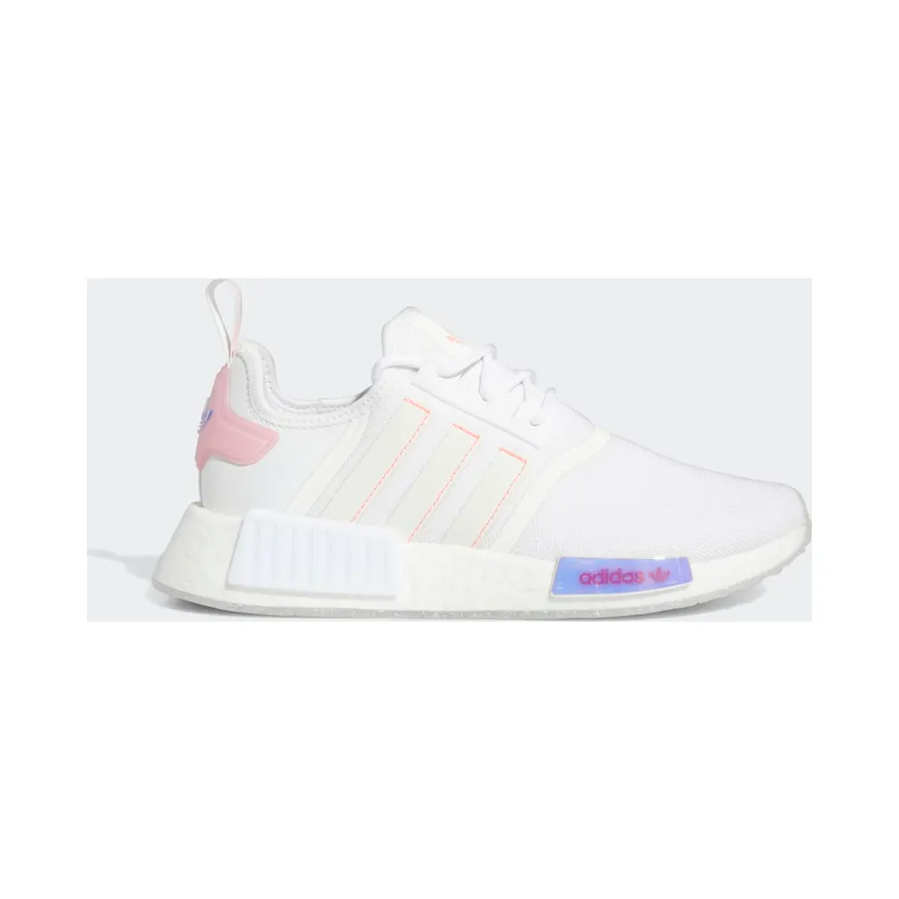 adidas NMD_R1 Schuh Cloud White / Cloud White / Acid Red (GW5679)