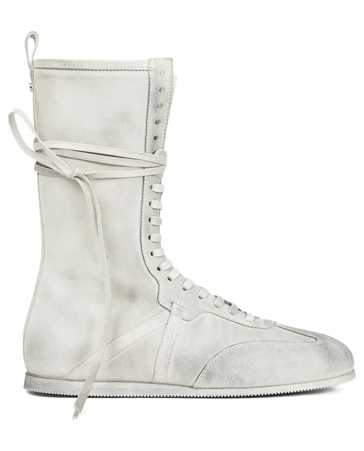 Ann Demeulemeester aus Wildleder “Grey” (B0012568LT147)