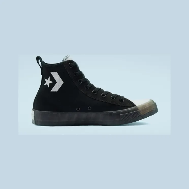 Converse UNT1TL3D High ‘Not a Chuck – Black’ Black/Black/White (169467C)