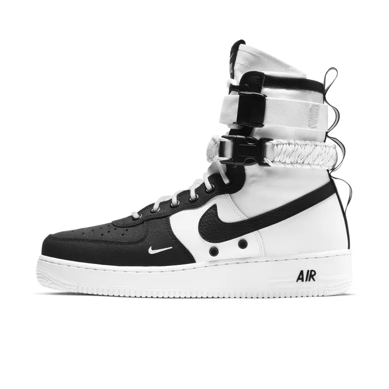 Nike SF Air Force 1 High Panda White/White-Black (864024-100)