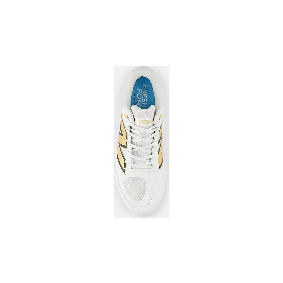 New Balance Fresh Foam 3000v7 White Metallic Gold Thunder (L3000GS7)
