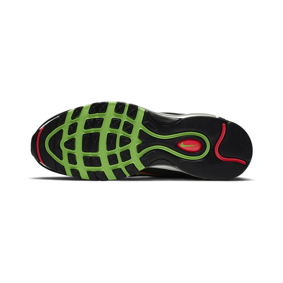 Nike Air Max 97 Worldwide Black Black/Flash Crimson-White-Green Strike (CZ5607-001)