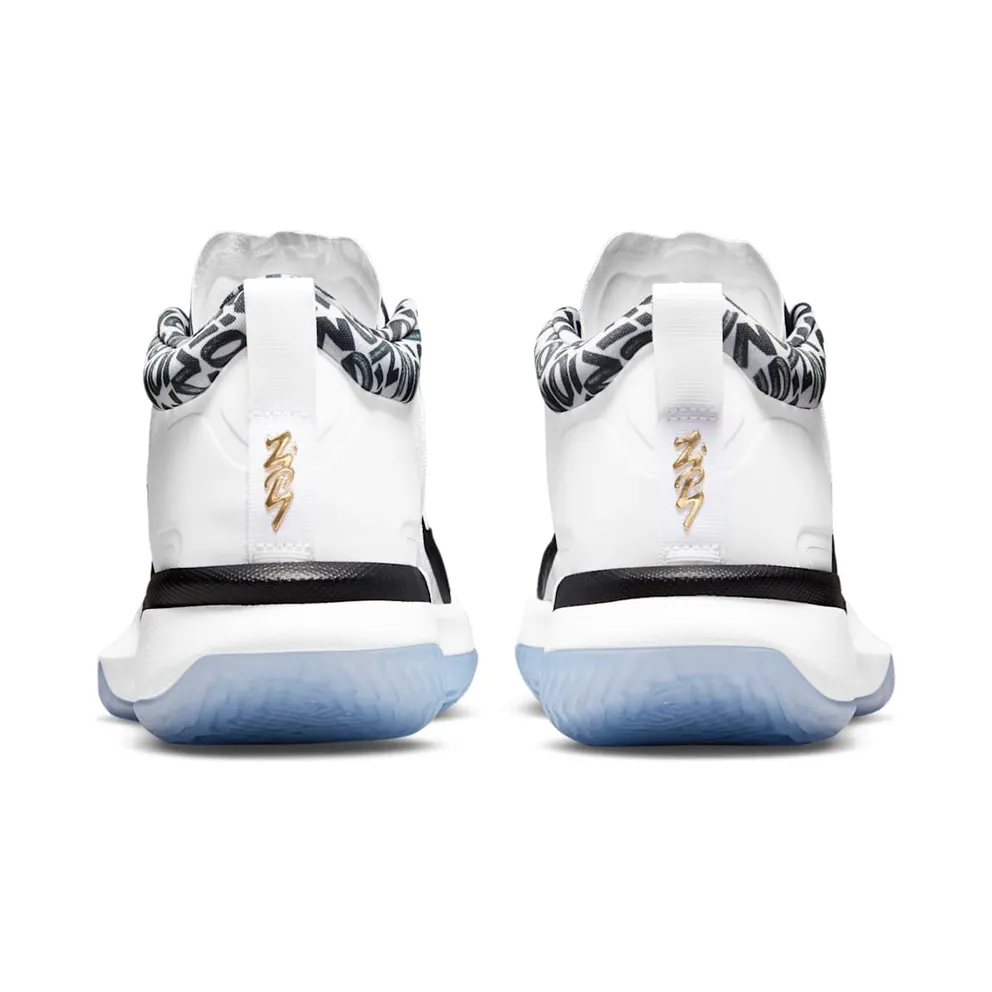 Nike Zion 1 “Black / White / Metallic Gold” (DA3130-002)